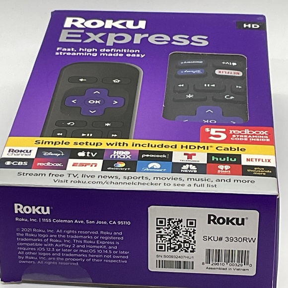 Roku Express Streaming Device – HD - Picture 2 of 7